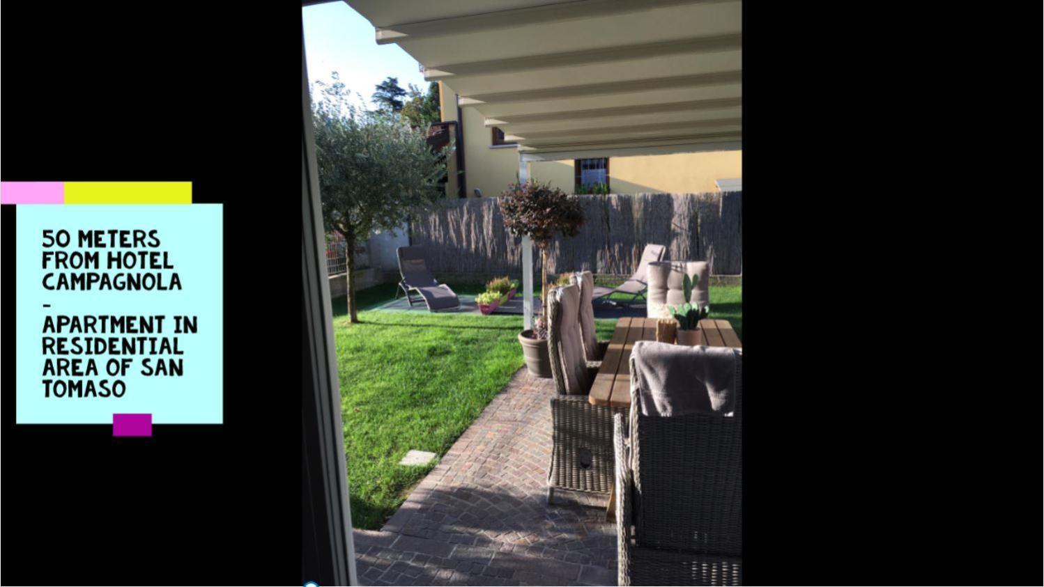 Appartamento Campagnola Con Giardino Privato E Due Camere Da Letto Bagian luar foto